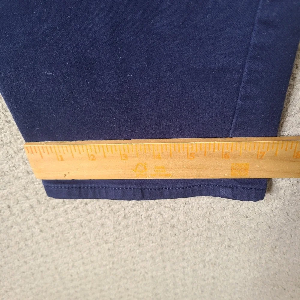 Banana Republic Pants Men 38x30 Blue Chino Slim Fit Cotton Stretch 5 Pocket Navy